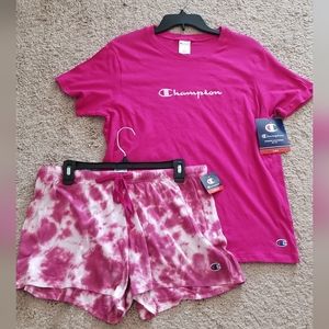 Champion Pink Pajama Set